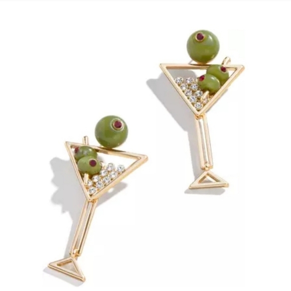 🔹️ Baublebar🔹️ gorgeous martini crystal dangle earrings - Picture 1 of 3